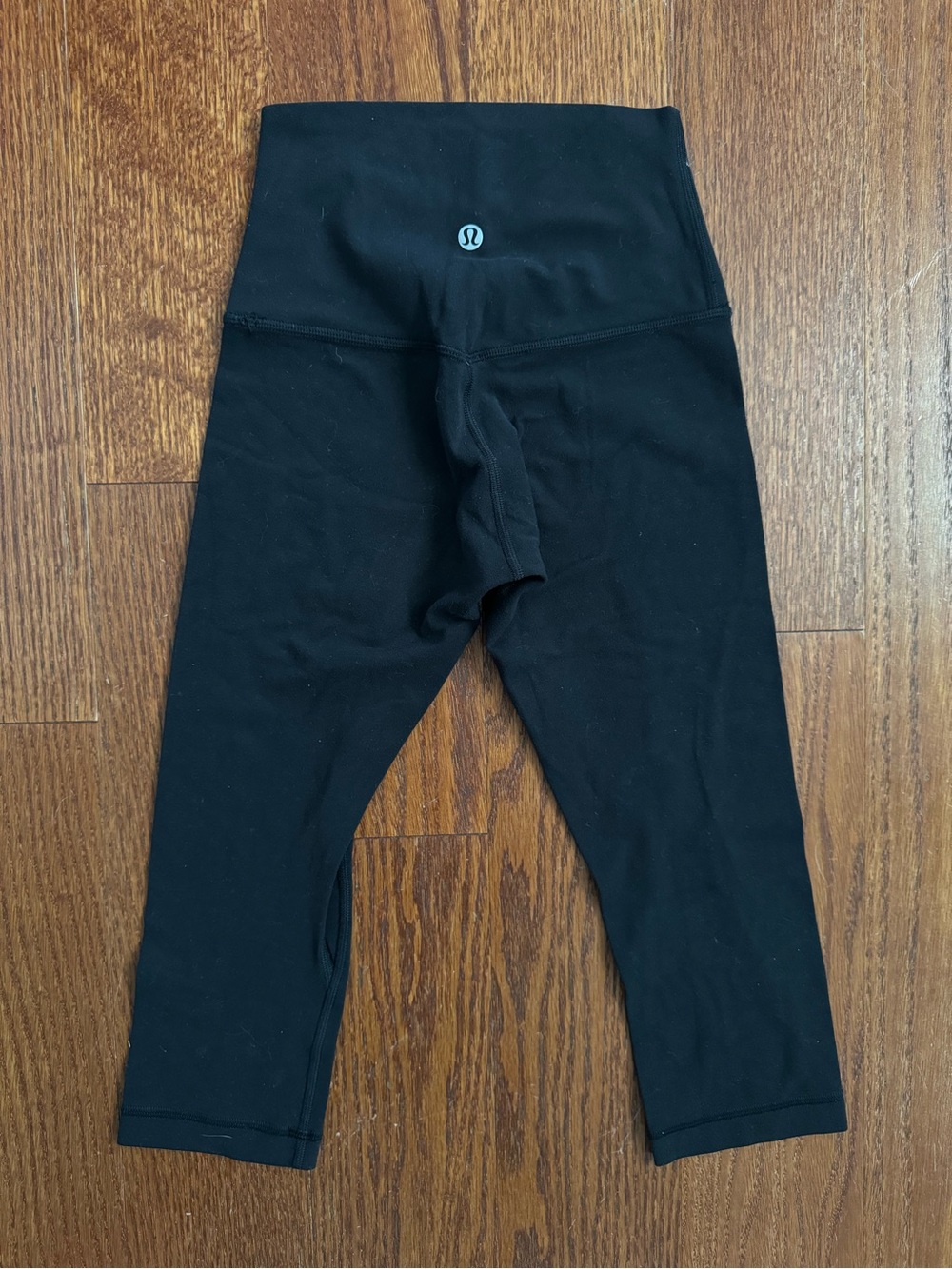 lululemon athletica Kids Black High-Waist Capri Leggings